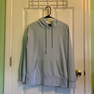 Forever 21 Distressed Hoodie
